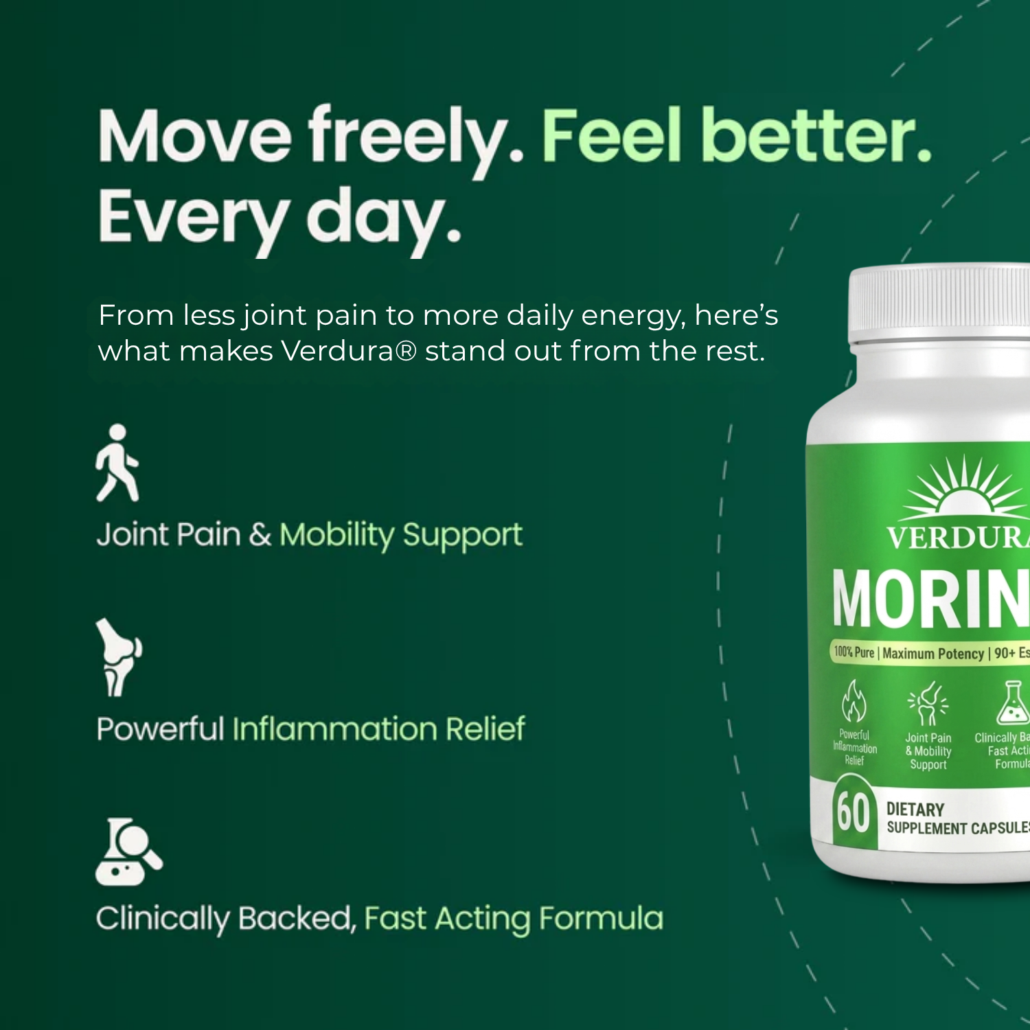 Verdura Moringa | Powerful Support for Joints, Inflammation & Mobility