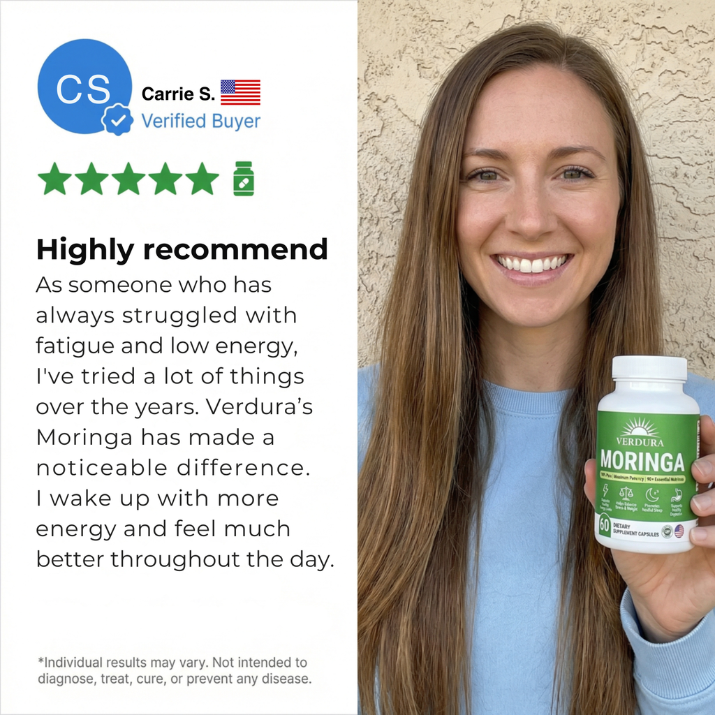 Verdura Moringa | Flush Out Hidden Parasites in Just 14 Days